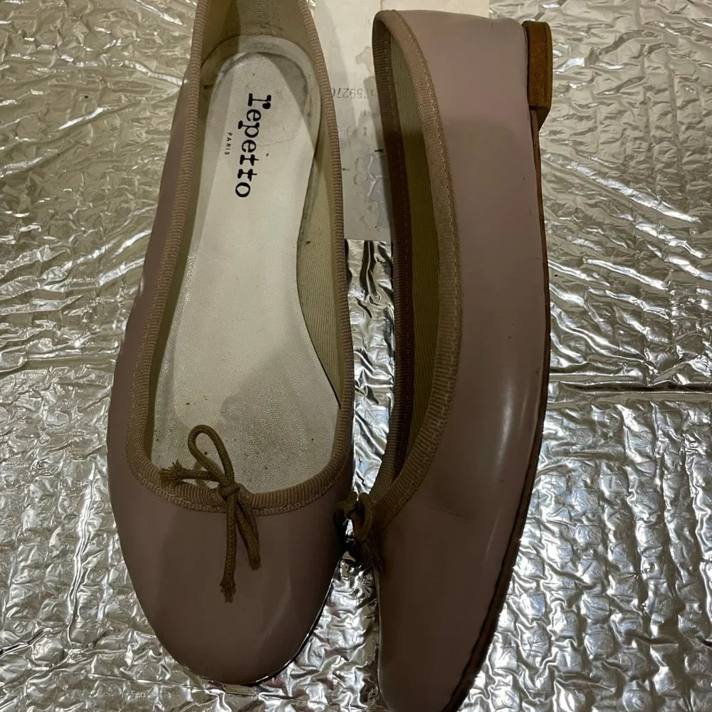 Repetto Mauve Pink Ballet Flats - Picture 3 of 7